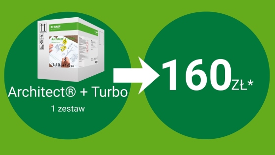 Architect® + Turbo 1 zestaw = 160 pkt BeneFito*