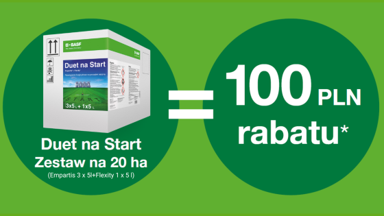 Duet na Start Zestaw na 20 ha = 100 pkt BeneFito*