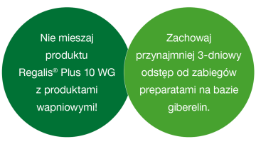 Wytyczne do stosowania Regalis Plus 10 WG
